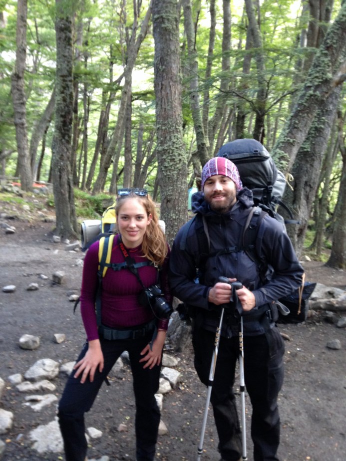 Mariele and Marc at Las Torres Camp