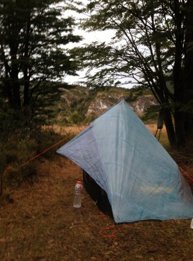 Cold night at Camp Dickson