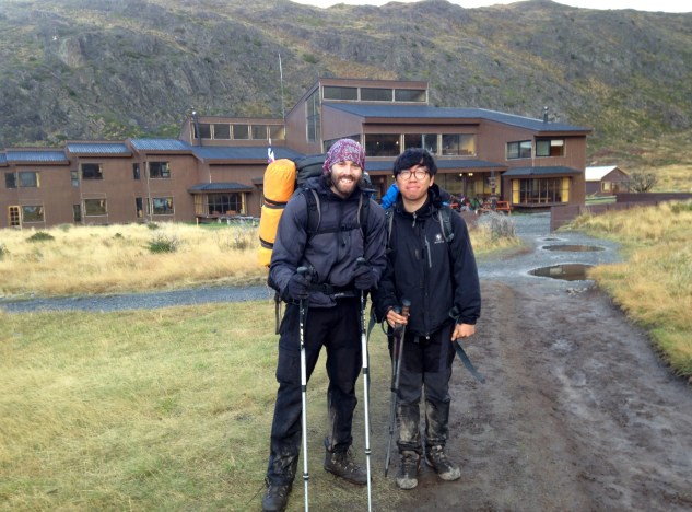 Marc and Kim at Paine Grande